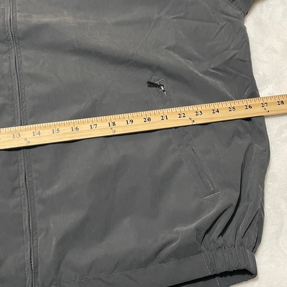 London Fog Black Zip-Up Jacket Sz XLT - Picture 5 of 14